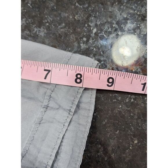 Converse Short Sleeve Button Down down Gray Shirt in Large - Picture 5 of 7